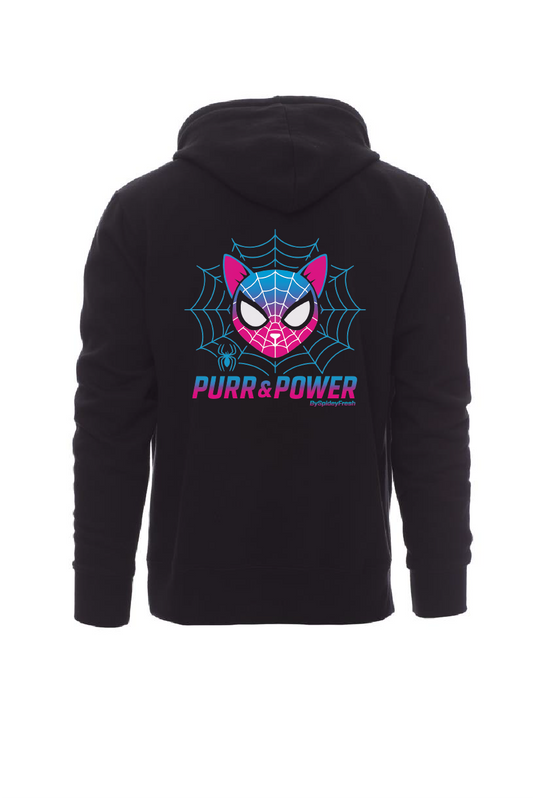 PURR & POWER HOODIE